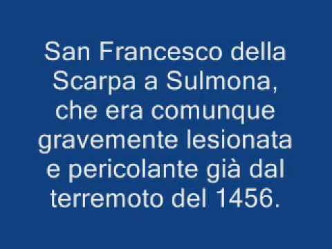 Tutti i terremoti della provincia di L'Aquila nella storia