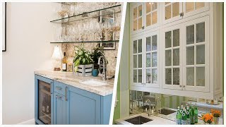 75 Small Home Bar With Mirror Backsplash Design Ideas You'll Love 🔴