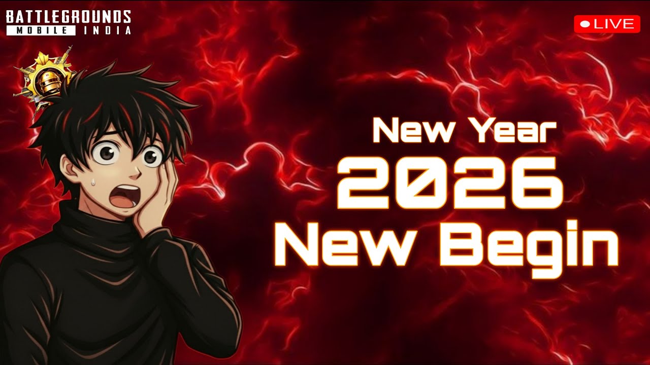 NEW YEAR 2026 NEW BEGIN | BGMI LIVE