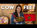 Manger des pieds de vache pour la premire fois  marrakech maroc