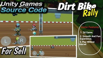 Dirt Bike Rally 2d Game Unity Games | Ready Made Game Template | unity app store