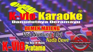Karaoke DEMEN MATENG Voc Nunung Alvi Nada Cewe