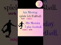 Days of the week, phrases and sentence structure in German