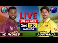 West Indies vs Australia Live - 2nd T20 | WI vs AUS Live Scores & Commentary