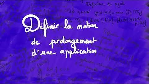 Chapitre 2 - Notion - prolongement