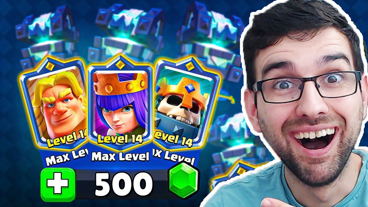 OTVARAM LEGENDARY KINGS CHEST I BIRAM KOG NOVOG HEROJA DOBIJAM | Clash Royale OTVARANJE