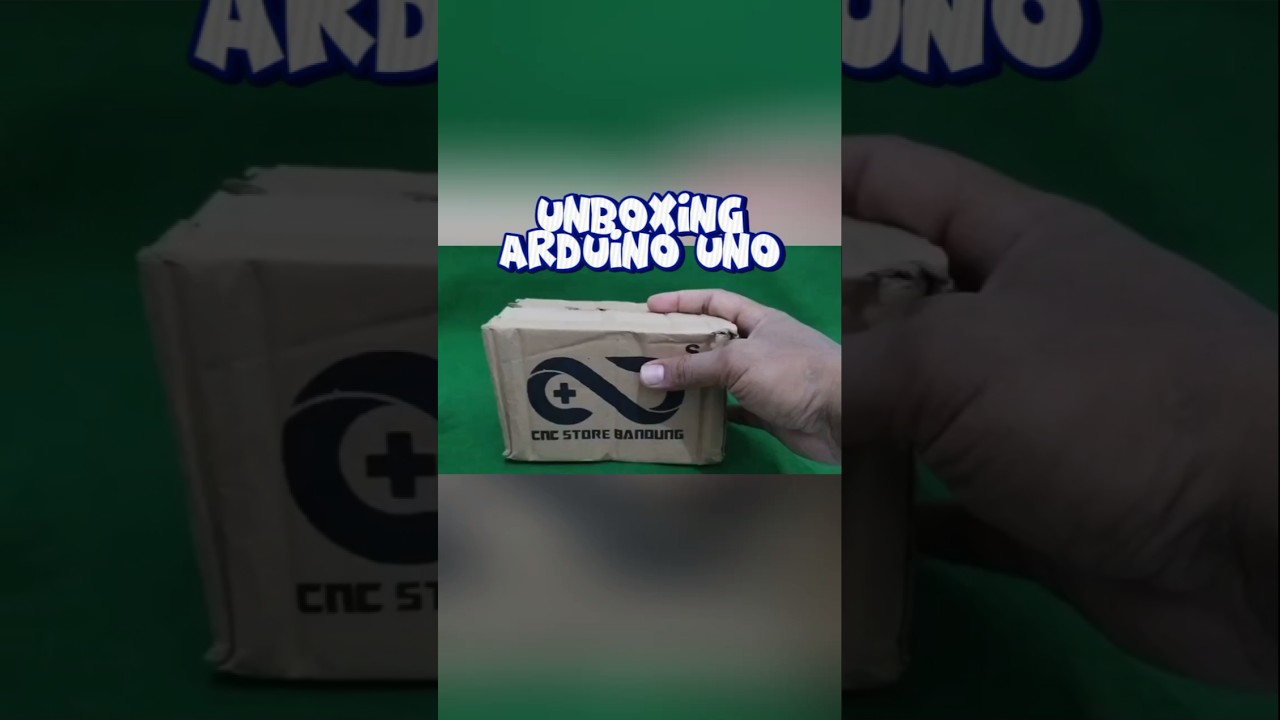 unboxing Arduino Uno,buat mainan 
