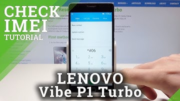 Check IMEI in LENOVO Vibe P1 Turbo - Locate Serial Number