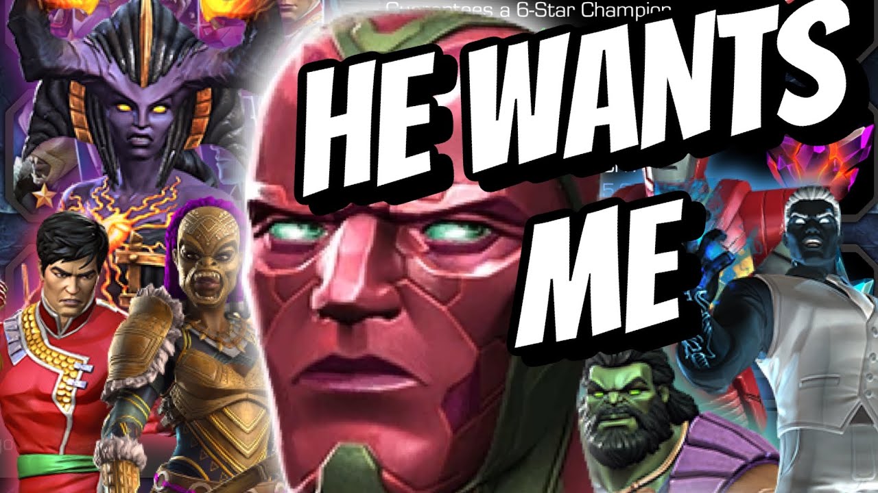 NEW 5 Star Feature Crystals CEO's OPENING (Vision) Marvel Contest of Champions