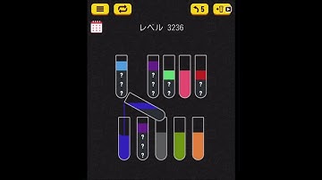 Water sort puzzle level 3236