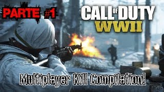Call of Duty: WW2 | Multiplayer KILL COMPILATION #1! (PS4)