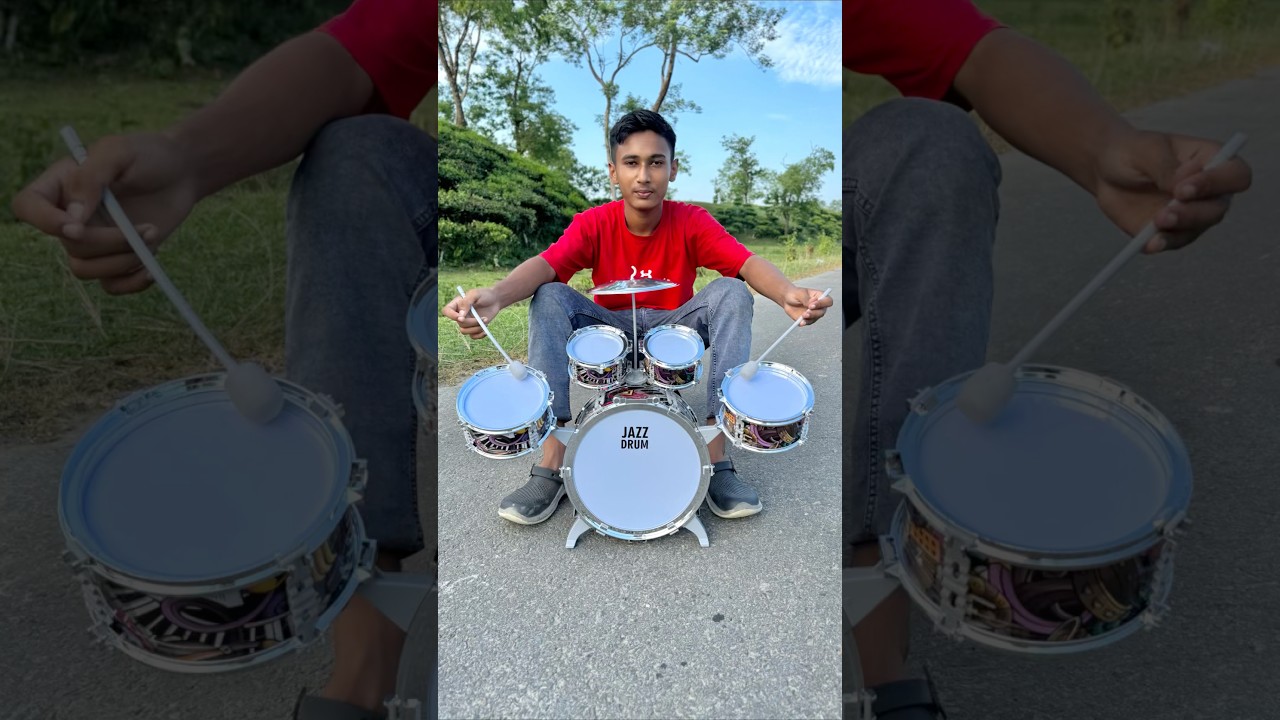 Большой джазовый оркестр Drum 🥁 Комплект из 5 барабанов и музыки Osm 