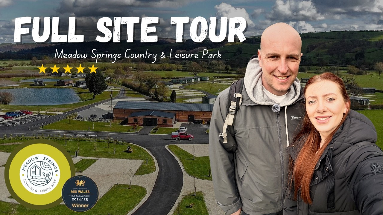 Это ЛУЧШИЙ кемпинг в Уэльсе? | Полный обзор территории кемпинга Meadow Springs 🚐