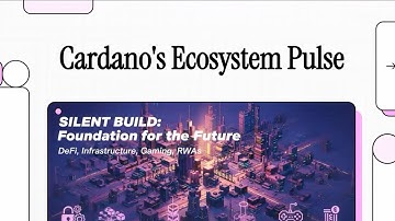 Cardano Ecosystem Project Updates and Developments