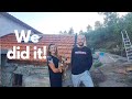 DIY Roof Replacement COMPLETE | Membrane &amp; tiles on!
