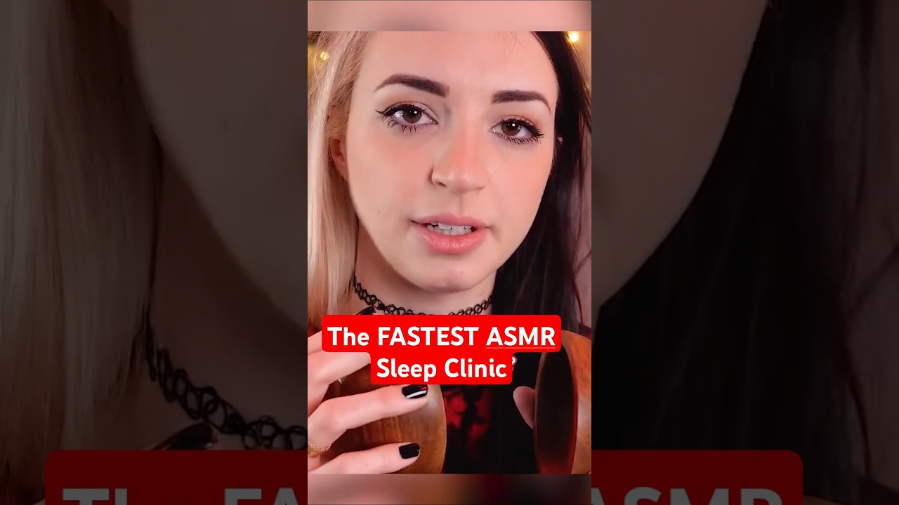 The FASTEST Sleep Clinic ASMR #asmr #shorts