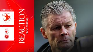 Oldham Athletic Reaction: Steve Cotterill