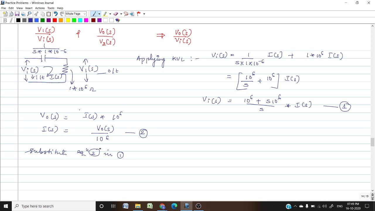Control Systems 1 - Problem 5 - Assignment 1 - YouTube