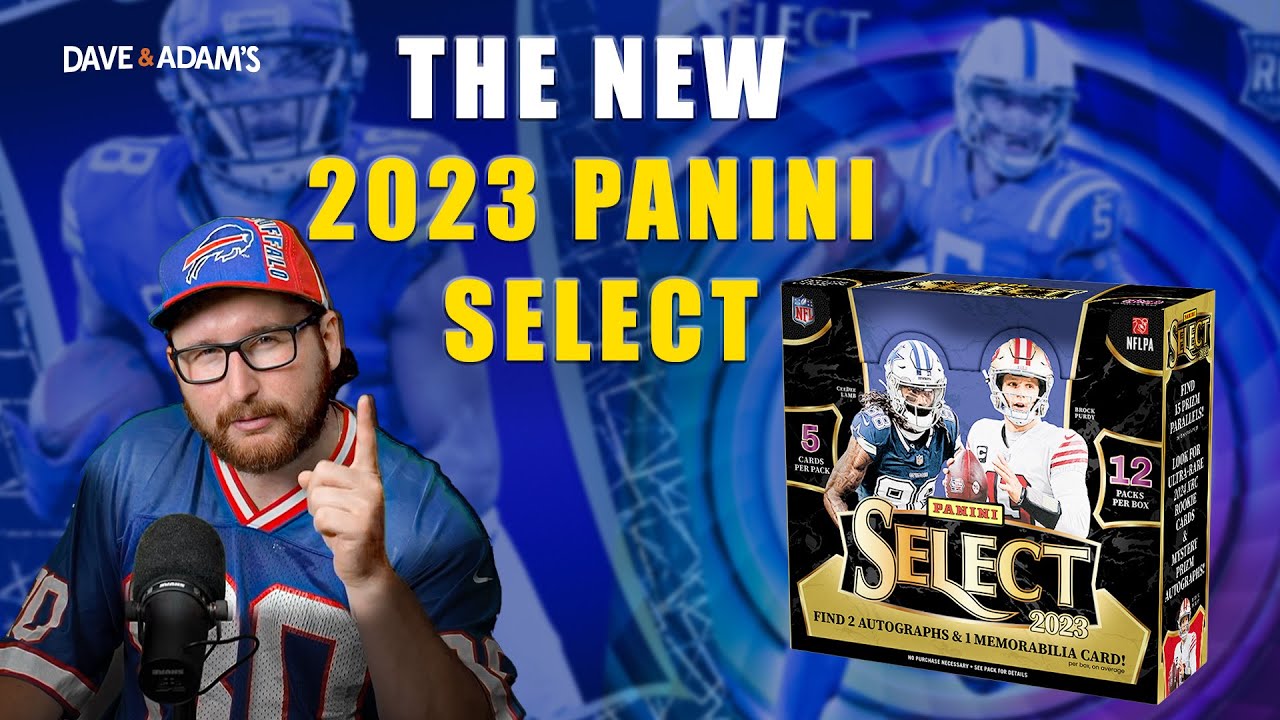 COLOR WHEELS, ZEBRAS, LAZERS IN THE NEW 2023 PANINI SELECT