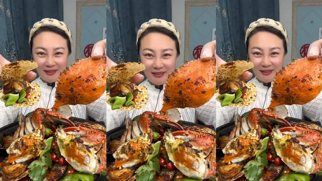 Yummy #372 Seafood 🦐, 🦪, 🐙🤤 🦐🦐. Shrimp  🦐 🦐 Oyster 🦪🦪 ...#mukbang #seafood #delicious 