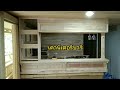 ทำตู้ลอยเคาน์เตอร์บาร์ #woodworking #งานไม้จริง