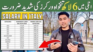 Congratulation ! Italy Mai Salary Barha Di Gai | Top Jobs In Italy