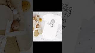 Baby Announcement’s COMING SOON #cricut #cricutmade #disneylove #onesie #babygirl #babyboy #apparel