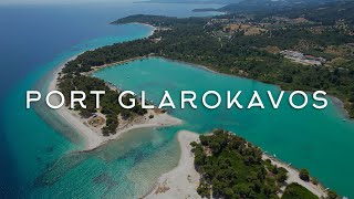 Let's Discover - Port Glarokavos (Pefkochori) - Aerial Footage 2022