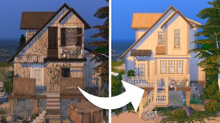 Can I turn this beach shack into a dream vacation home in The Sims?