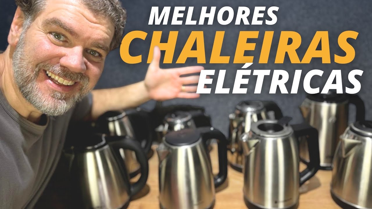 Qual a Melhor CHALEIRA ELÉTRICA de 2025: testamos os 8 modelos mais vendidos!