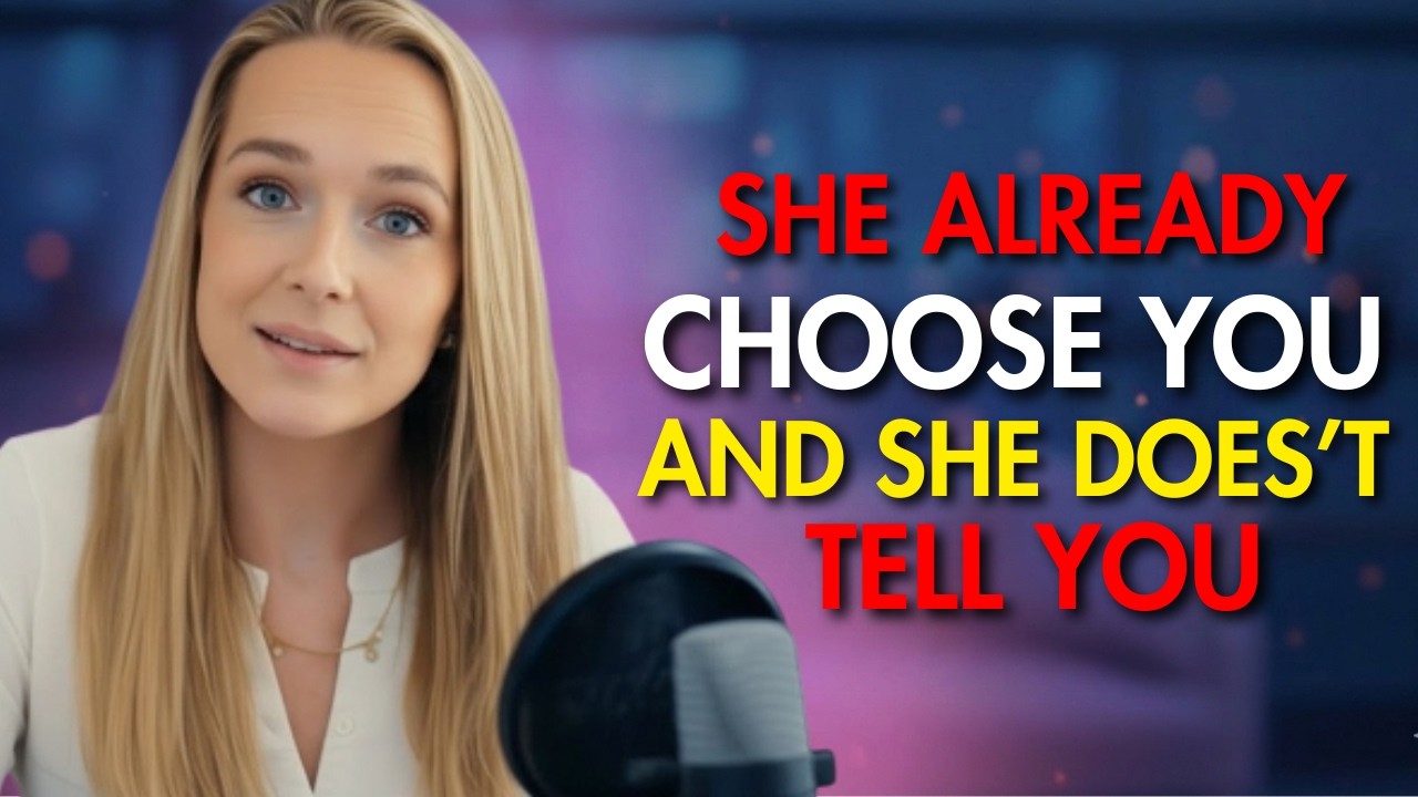 4 Clear Signs She's Already Chosen You But Isn't Telling You   Female Psychology Explained