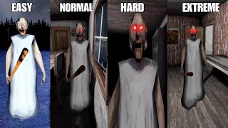 Granny 1 All Jumpscare In Different Modes
