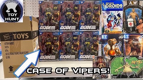 Toy Hunting GI JOE CLASSIFIED PYTHON PATROL VIPER FOUND NEW MARVEL LEGENDS NECA WRESTLING DC EPS202