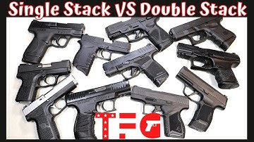 Single VS Double Stack 9mm (Beginner CCW Request) - TheFirearmGuy