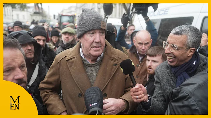 Jeremy Clarkson criticises Government as he joins farmers protest in Whitehall