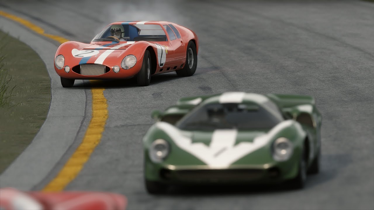 Assetto Corsa -  Cars that want to kill their pilots (at Spa 1966)