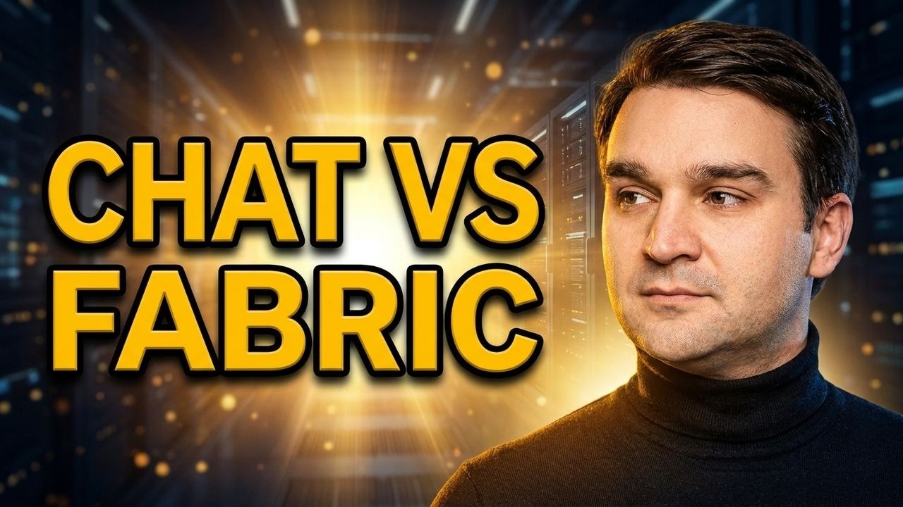 Architecture Over Chat: Building the Agent Fabric