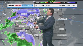 Warm today before a powerful cold front arrives this evening