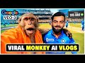 AI Monkey Vlog 😱 | 1 Click में Viral Video (Free