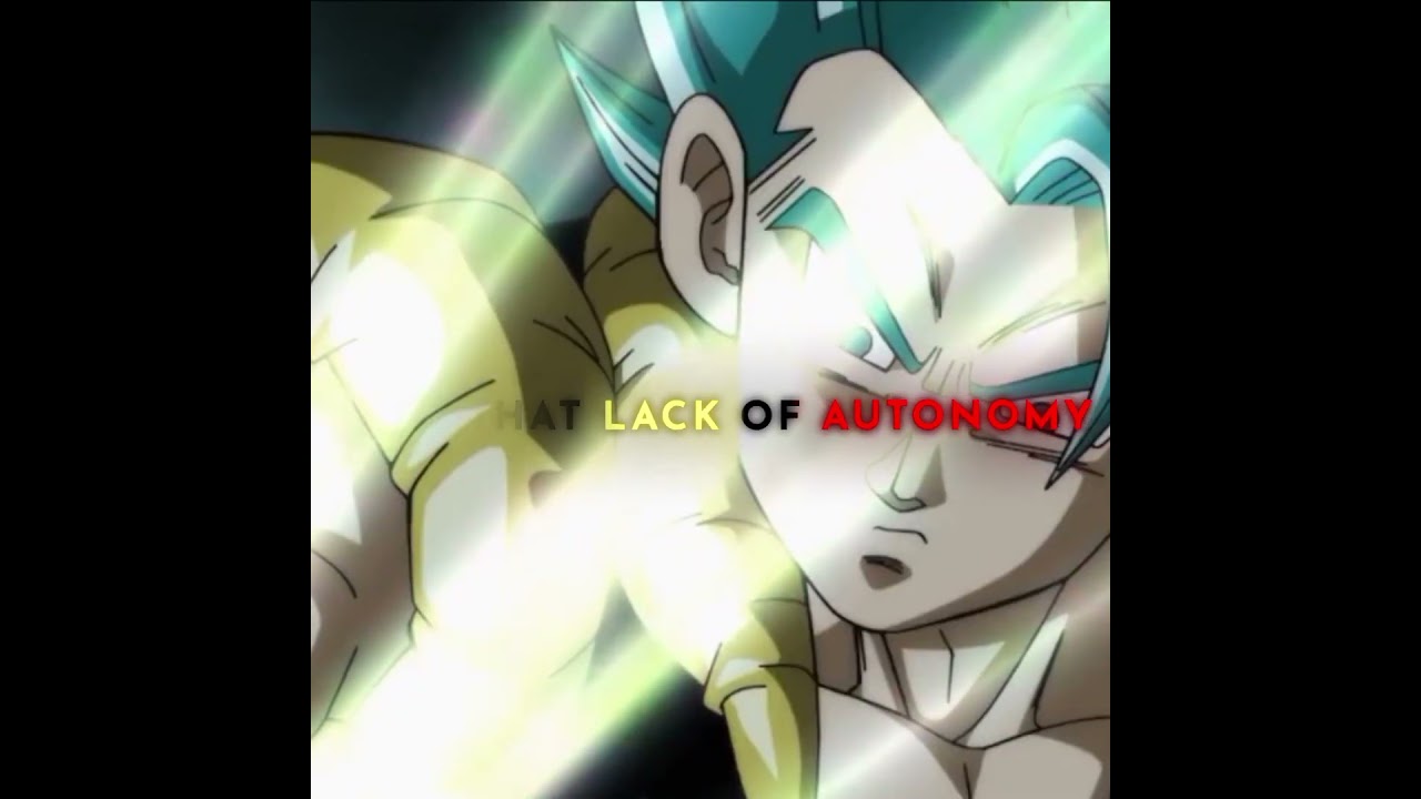first time he was sad | Super dragon ball heroes | KAMIN | RoxyZX #gogeta #goku #vegeta #shorts