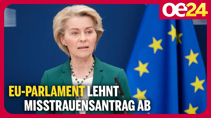 EU-Parlament lehnt Misstrauensantrag gegen von der Leyen ab