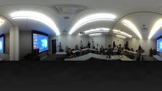 Public Speaking Point-of-View: Audience Walks Out (360-Degree Video for Exposure Therapy)