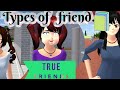 My new video on l Types of friends 😉 l Sakura school simulator please like and subscribe 😅😂.