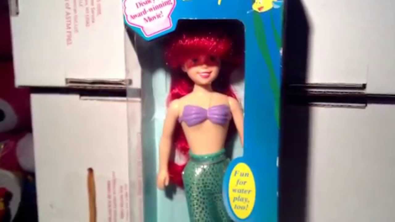 Disney's The Little Mermaid Ariel Doll By Tyco Doll Review - YouTube