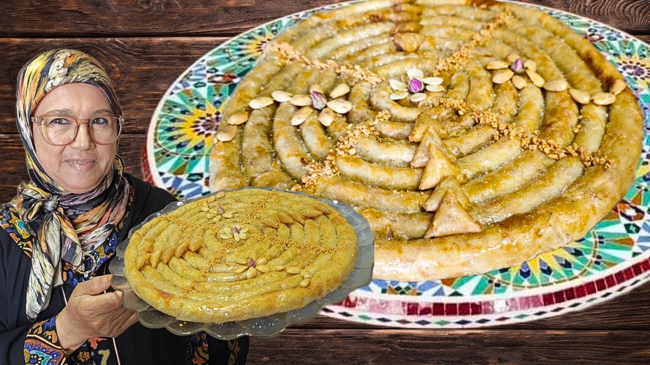 المحنشة باللوز طريقة سهلة للمبتدئات حضريها لرمضان 2025🌙