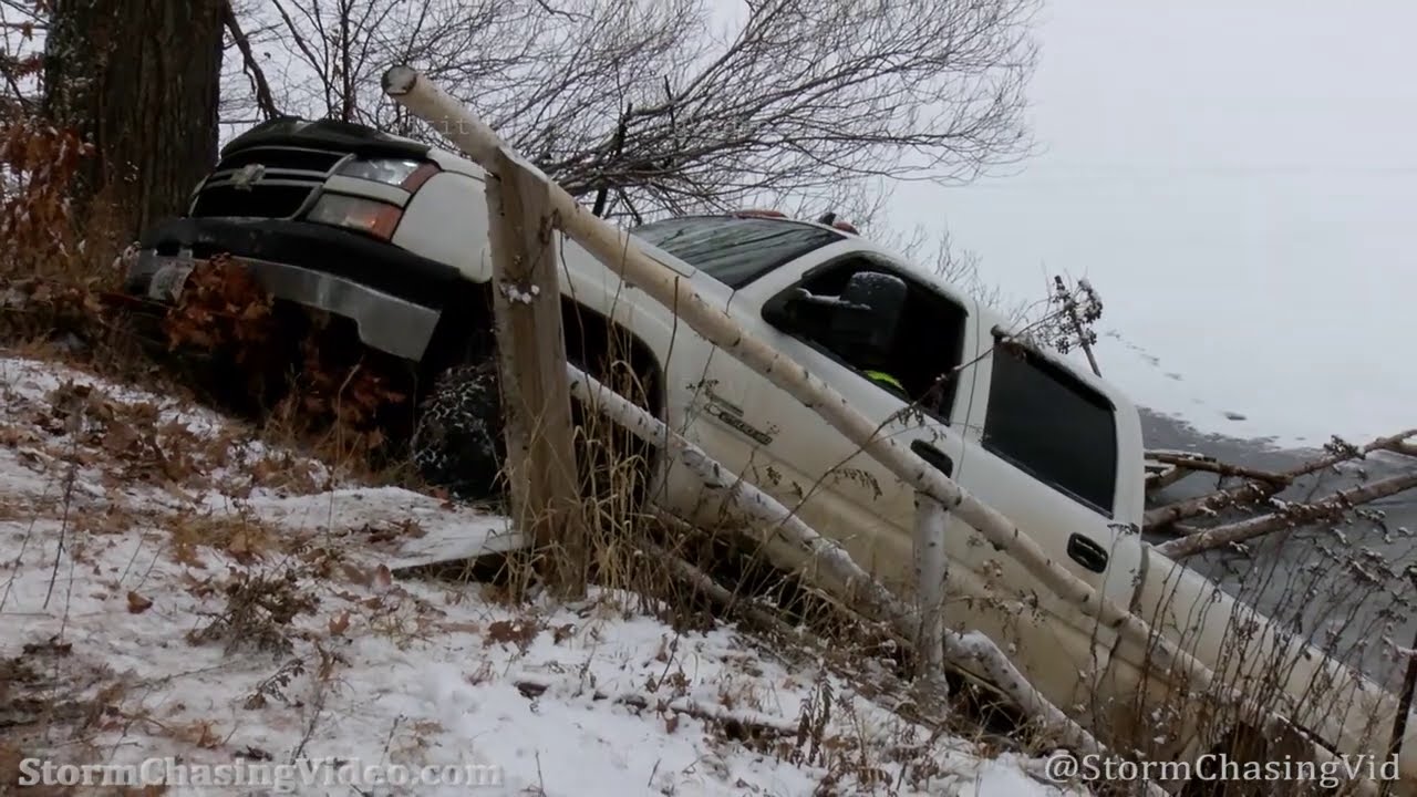 Thin Ice Truck Recovery, Washburn County, WI - 12/19/2020