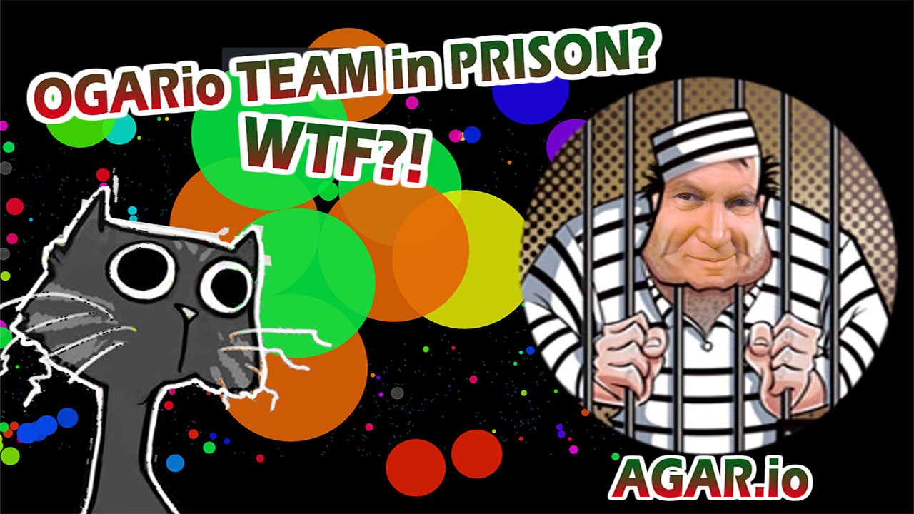 Team OGARio in PRISON? WTF?! // Agar.io
