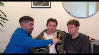 interview with Marcus and Martinus from melodifestivalen 2024