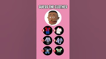 Guess The SML Character’s Clothes In This Video | Marvin, Tyrone, Judy #shorts #jeffy