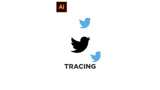 How to Trace Logo - Curvature Tool in Adobe Illustrator #shorts #short